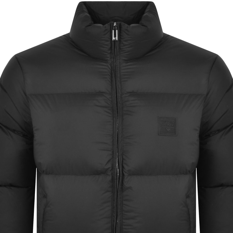 Emporio Armani Padded Jacket Black Mainline Menswear United States